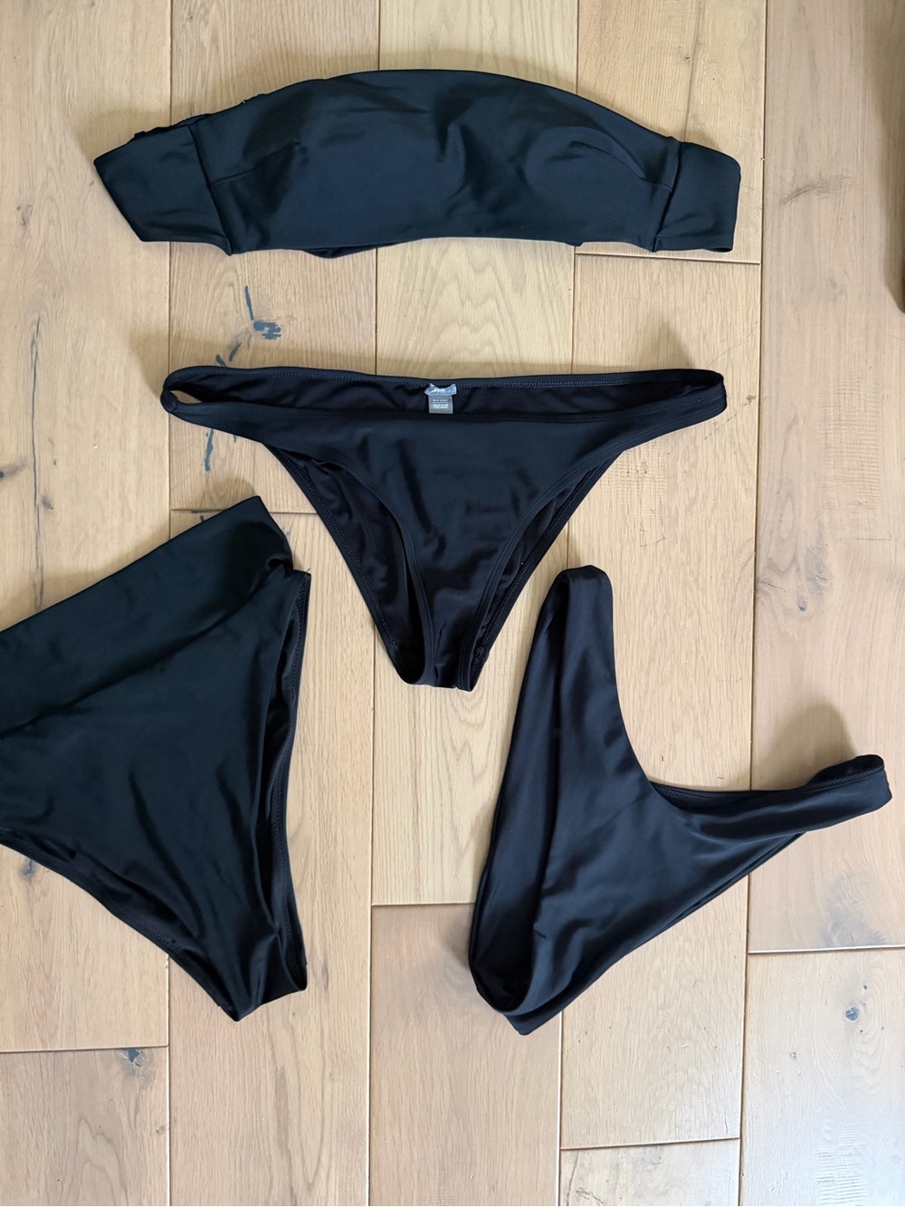 Aerie Bandeau Swim Set with Mix-and-Match Bottoms